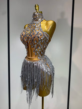 Women Sexy Sequins Rhinestone Glitter Two Pieces Sets 2025 Luxury Birthday Evening Party Nightclub Hotwife Singer Stage Outfit